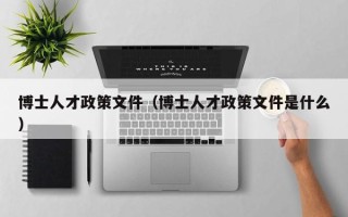 博士人才政策文件（博士人才政策文件是什么）