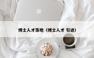 博士人才落地（博士人才 引进）