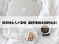 西安博士人才市场（西安市博士招聘信息）