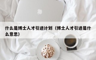 什么是博士人才引进计划（博士人才引进是什么意思）
