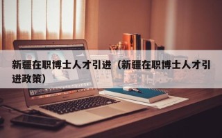 新疆在职博士人才引进（新疆在职博士人才引进政策）