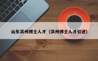 山东滨州博士人才（滨州博士人才引进）