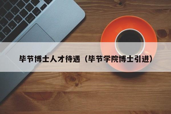 毕节博士人才待遇（毕节学院博士引进）-第1张图片-博士人才招聘网
