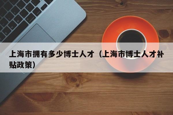 上海市拥有多少博士人才（上海市博士人才补贴政策）-第1张图片-博士人才招聘网