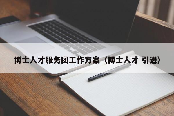 博士人才服务团工作方案（博士人才 引进）-第1张图片-博士人才招聘网