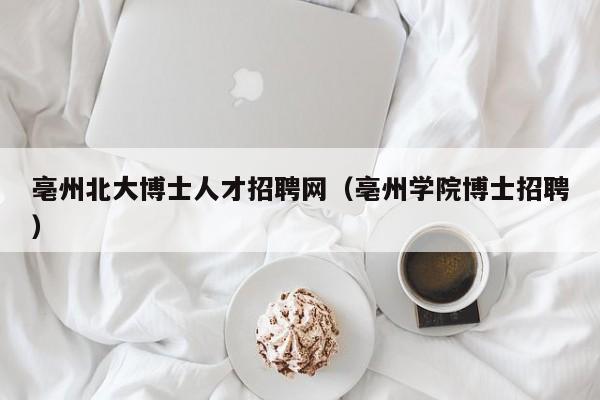 亳州北大博士人才招聘网（亳州学院博士招聘）-第1张图片-博士人才招聘网