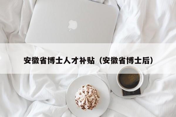 安徽省博士人才补贴（安徽省博士后）-第1张图片-博士人才招聘网