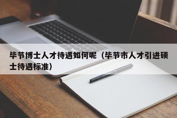 毕节博士人才待遇如何呢（毕节市人才引进硕士待遇标准）-第1张图片-博士人才招聘网