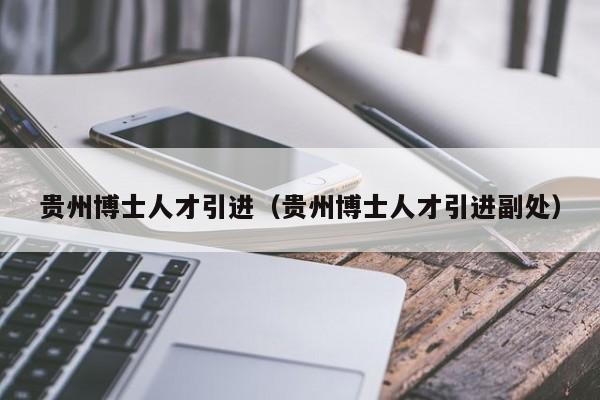 贵州博士人才引进（贵州博士人才引进副处）-第1张图片-博士人才招聘网