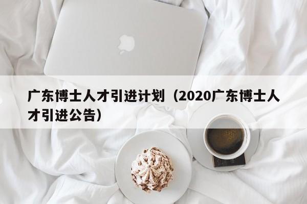 广东博士人才引进计划（2020广东博士人才引进公告）-第1张图片-博士人才招聘网